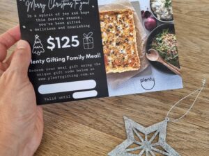 Gift Certificate for Christmas