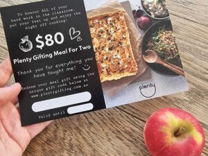 Gift Certificate for Teachers