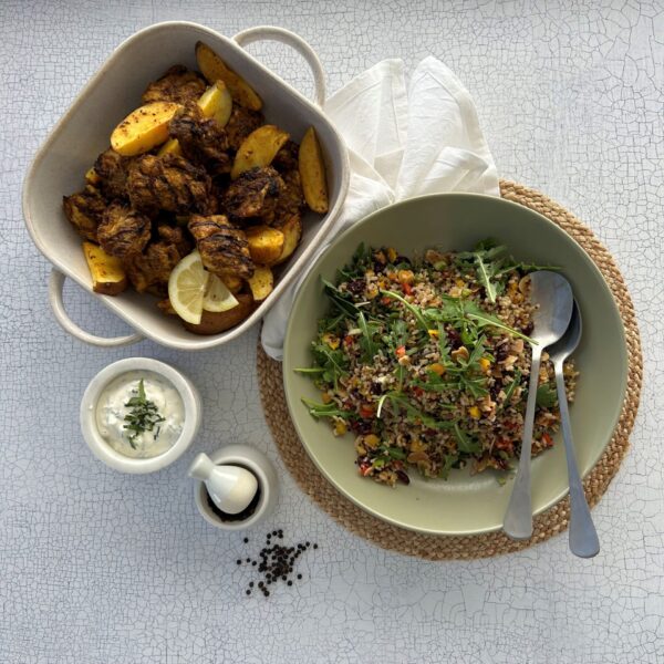 Spiced Chicken and Potato